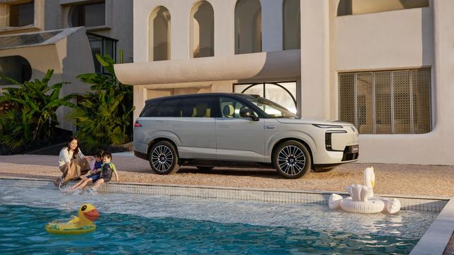 起大六座SUV满油满电跑1300公里麻将胡了试玩腾势N8L上市2998万(图6)